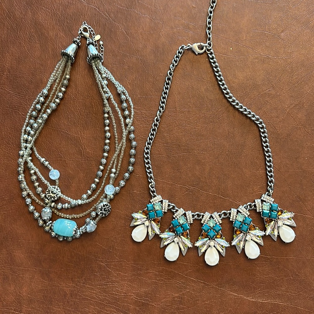 Costume jewelry 2 necklaces